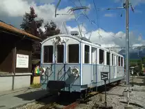 MOB Triebwagen Nr. 11 am 10. Juni 2012 an der Lenk