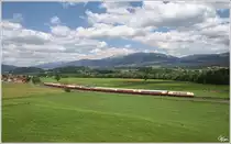 Am 26.5.2012 gab es eine gro�e �sterreichrundfahrt mit dem TEE Rheingold.Von Villach ausgehend f�hrte die Route �ber Unzmarkt, St.Michael, Selzthal, Bischofshofen nach Klagenfurt.
St.Lorenzen 
