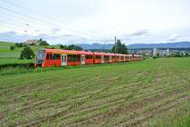 RABe 4/12 23+24 bei Lohn-Lterkofen, 10.06.2012.