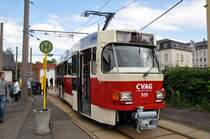 Wagen 509 im Straenbahnmuseum Chemnitz (02.06.2012)