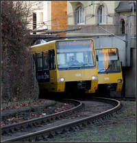 Begegnung in der Tunnelrampe - 

Zwei Bahnen der Linie U13 in der Tunnelrampe am Bahnhof von Stuttgart-Feuerbach. 

Erste Version der Aufnahme war berechtigterweise wegen Unschärfe abgelehnt. Mit viel Nachbearbeitung konnte ich dann doch das Bild soweit nachschärfen, das es angenommen wurde.

29.12.2011 (M)