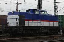 ALS 203 162 (bei ALS als 203 786 in Betrieb genommen/i.E.fr KombiVerkehr) am 12.4.12 in Oberhausen-West.