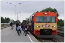 VT 70.13 als R 8507 (S 61) von Graz �ber Lieboch nach Wettmannst�tten am 11.6.2012 bei der Ankunft in Lieboch.