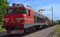 S� 363-018 zieht Kesselzug durch Maribor-Tabor Richtung Norden. /6.6.2012