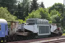 Trafotransportwagen NCS abgestellt in Hochstadt/ Marktzeuln am 12.06.2012.