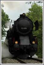 52.4984 am 10.6.2006 mit ihrem Sdz R 16375 kurz nach Gr�nbach auf dem Weg von Wiener Neustadt nach Puchberg am Schneeberg.