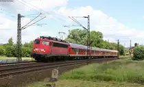 110 437-1 mit der RB 15055 (Marburg(Lahn)-Gie�en) bei Niederwalgern 8.6.12