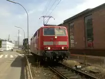 Mitte 2009 fuhr im BW Frankfurt Hbf 181 219-7 zu ihrer n�chsten Leistung.