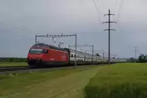Re 460 095-3 f�hrt am 27.5.12 mit dem IC 832 von H�ttlingen-Mettendorf Richtung Frauenfeld.