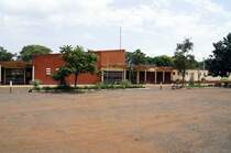 Das 1961 gebaute Bahnhofsgebude in Kisumu in dem leider zur Zeit keine Zge verkehren.