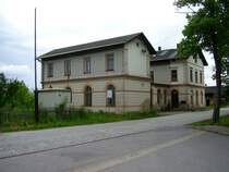 Bahnhof Scheibenberg Stra�enseite  22.06.06