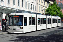 Straenbahn Nr. 262 der VVM in Wrzburg - 28.04.2012