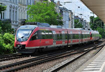 644 551 RB23 von Euskirchen bei der Einfahrt in den Bonner Hbf - 02.06.2012