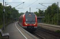 BR 430 017 (S-Bahn Stuttgart) am 5. Juli 2012 auf Probefahrt im S-Bahnhof Oberaichen