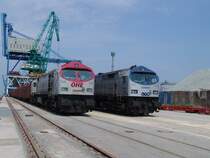 Tigertreffen im �berseehafen Rostock.Aufgenommen am 25.06.06 im Bereich Massengut.