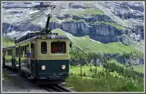 BDhe 4/4 102 auf der Wengernalp. (26.05.2012)