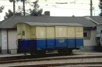 G�terwagen F 502 der SSIF in Domodossola (Archiv.P.Walter)