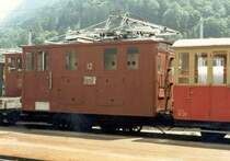 He 2/2 12 im Bahnhof von Wilderswil im Aug.1985