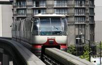 16.7.2012 Seattle, WA. Monorail von ALWEG zur Weltausstellung 1962 gebaut.