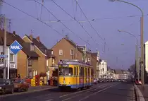 Essen 1721,  Frintroper Straße, Schönebeck, 09.03.1987.