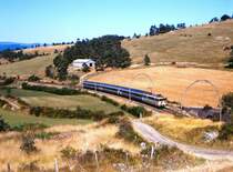 SNCF BB 9620 auf der Ligne des Causses bei La Roque, 05.09.2000, Zug 5957/6.