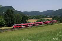 442 222 und 237 am 30.06.2012 bei Happurg.