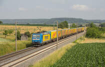 Transped 185-518 in Schmalenbach am 30. Juni 2012 in Szene gesetzt.(30. Juni 2012,KBS 920)