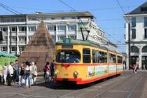 Karlsruhe Tw 209, Marktplatz, 24.07.2012.