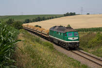 V300 003 in der kr�ftigen Steigung bei Linda.Die Ger�uschkulisse war beeindruckend.(25.7.2012)