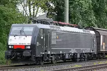 MRCE ES 64 F4-108 (i.E.f�r Captrain Italia) am 8.5.12 bei der Durchfahrt durch Ratingen-Lintorf.