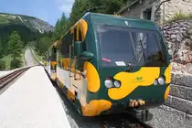 N�SBB 11 verl�sst am 04.08.2012 die Station Baumgartner in Richtung Hochschneeberg.