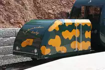 Vorstellwagen  Baby2  der Garnitur der N�SBB 12 am 04.08.2012 in der Station Baumgartner.