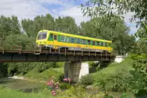 GySev 247 507 als Reg. auf der Katzelsdorfer Leithabr�cke am 7.8.12