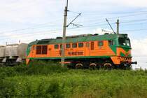 M62-1186 Pol-MiedzTrans, in der N�he von Wroclaw (Breslau) 01.07.2006