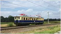 Nahe Schlierbach fotografierte ich nochmals den Triebwagen 4041.01, welcher als Fotozug SGAG 17248 von Nettingsdorf nach Selzthal unterwegs war.
8_2012