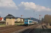 223 070 mit umgeleitetem ALX84110 am 13.04.2012 in Pressath