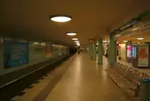U-Bahnhof Gesundbrunnen. Hier kann in die U8, Wittenau - Hermannstra�e, eingestiegen werden. 08.08.2012