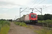 �BB 1116 115-7 mit dem Wenzel in Menden am 10.7.2012