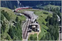 R1656 f�hrt in Alp Gr�m ein. (11.08.2012)