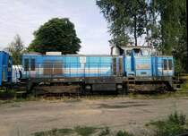 730 632 (Nickname U-Boot) am 30.6. 2012 in Kař�zek. Gesellschaft f�r die Elektrifizierung von Eisenbahnen E� Praha.