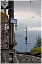 Die Morgenruhe l�sst Zeit f�r Betrachtungen des Schilderwaldes. (12.08.2012)