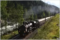638.1301 f�hrt mit IGE Sdz 17204 von Selzthal durch das Ges�use und den Graben nach Linz. 
Gstatterboden 23.8.2012

