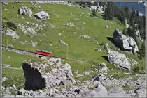 Die Eselswand hat hier mal ein paar grosse Bl�cke deponiert. (27.08.2012)