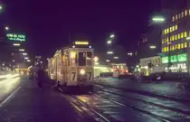 K�benhavn / Kopenhagen KS SL 7 (Tw 549) N�rre Voldgade / Frederiksborggade / N�rreport station am 31. M�rz 1969.