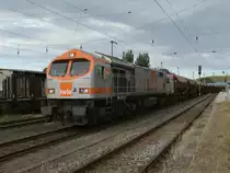 Am 23.August 2012 besuchte der hvle Tiger V330.4 wieder einmal den Bahnhof Bergen/R�gen.