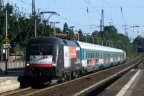 ES 64 U2-026 (182 526) mit HKX bei der Durchfahrt in Recklinghausen 1.9.2012