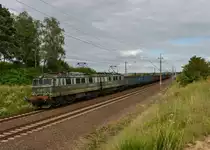 ET41-008 mit einem Kohlezug am 21.07.2012 unterwegs bei Bocz�w.