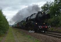 Die 5519 der CFL ist mit einem Sonderzug am 01.09.2012 bei Kaiserslautern Ausbesserunswerk