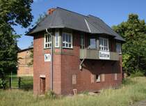 2.9.2012 Ducherow, Stw W1, ehem Dst. Seit 2005 ausser Betrieb - offensichtlich dem R�ckbau entgangen.