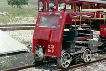 La Traction Ex CJ  .. Dm 7..auf dem Areal der Dampffreunde La Traction in Pre Petitjean am 24.06.2006
